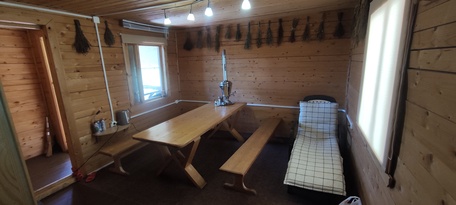 Баня на дровах