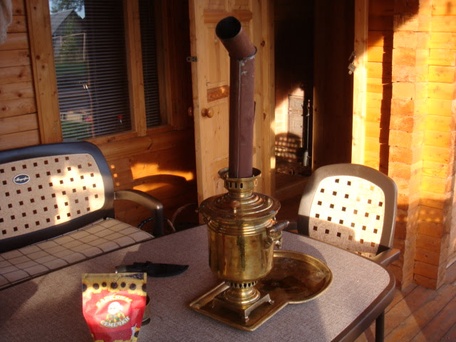 Баня на дровах