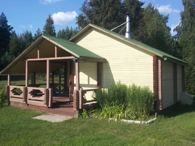 Баня на дровах 